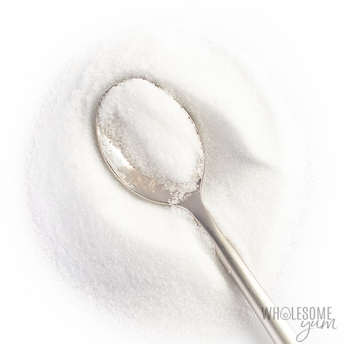 赤藓糖醇是什么?这种天然甜味剂就在勺子上。